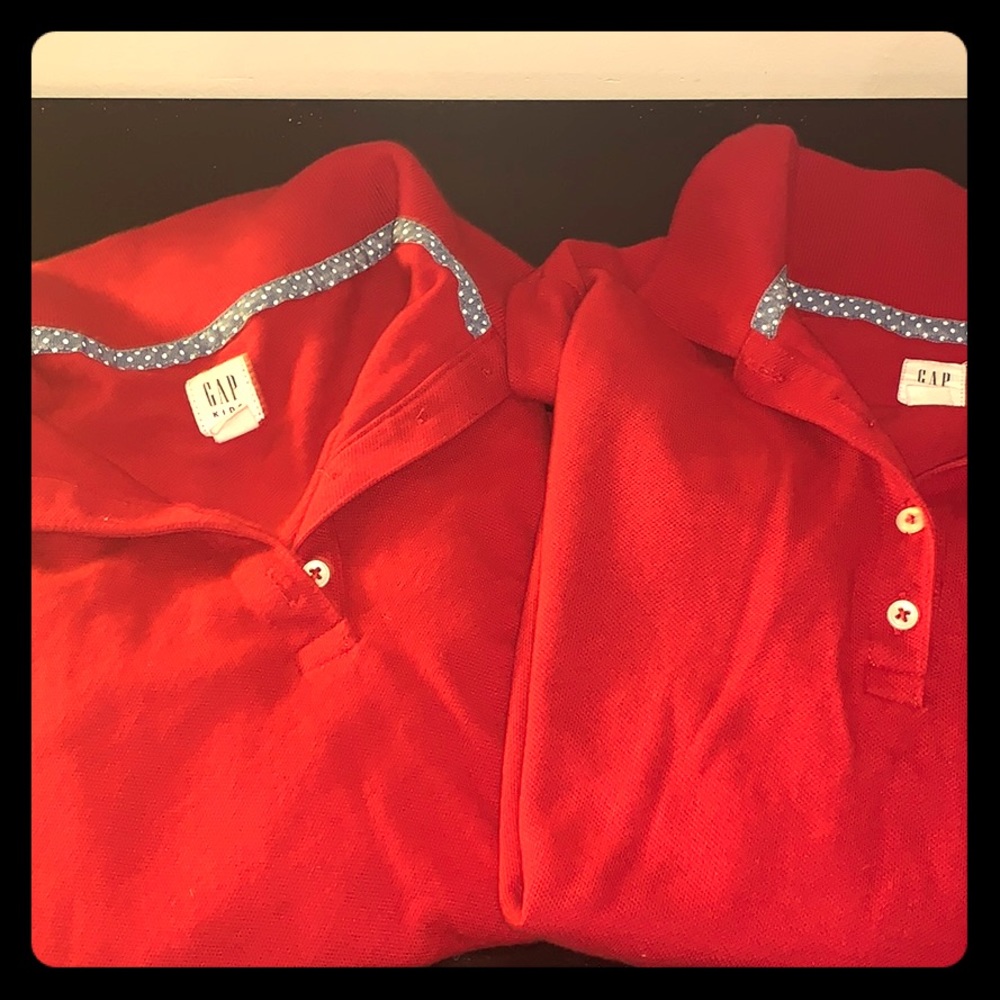 Long sleeve knit school shirt